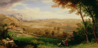 Veduta di Bradford, 1849 da William Cowen